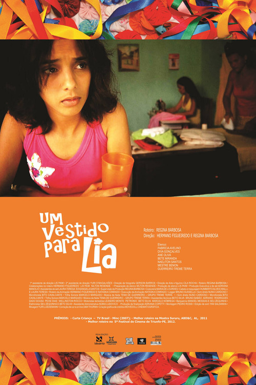 Movie poster for Um Vestido Para Lia (2010)