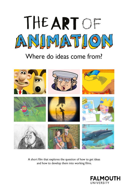 Movie poster for The Art of Animation: Where Do Ideas Come From? (2022)