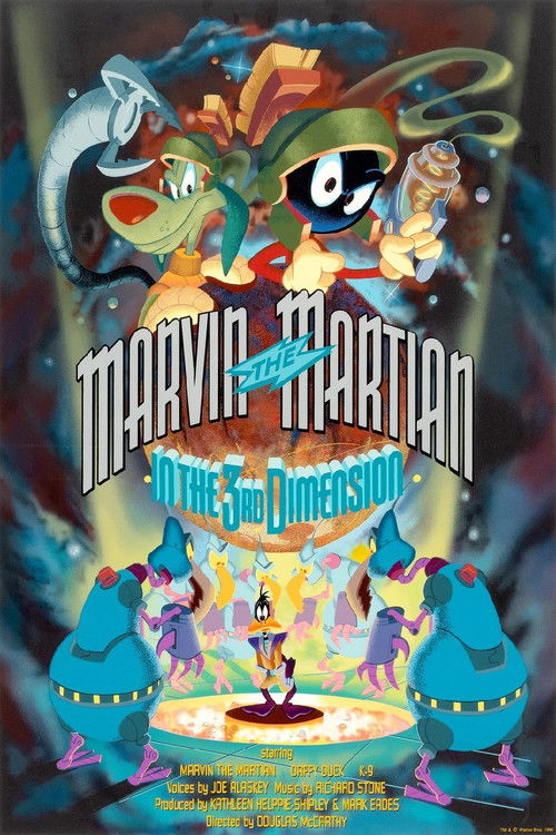 Movie poster for Marvin the Martian in the Third Dimension (1996)