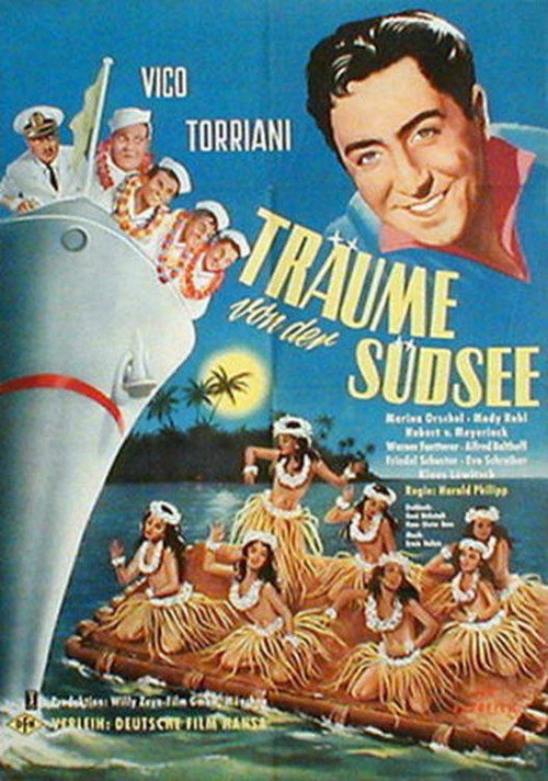 Movie poster for Träume von der Südsee (1957)