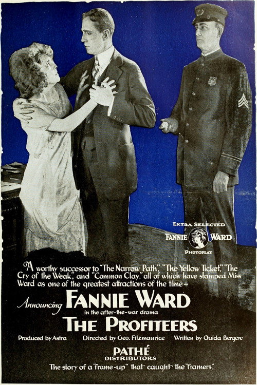 Movie poster for The Profiteers (1919)