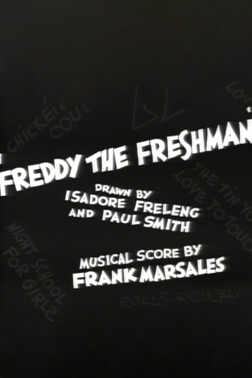 Movie poster for Freddy the Freshman (1932)