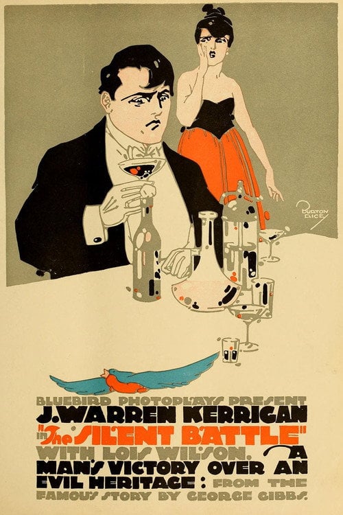 Movie poster for The Silent Battle (1916)