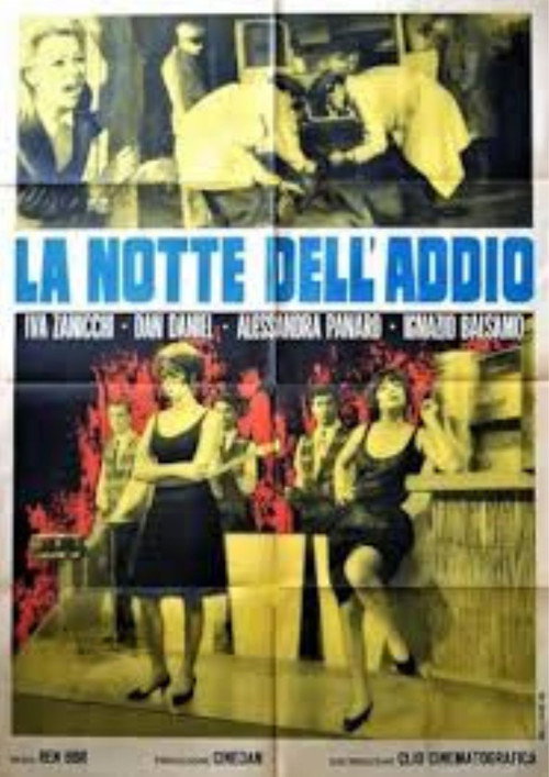 Movie poster for La notte dell'addio (1966)