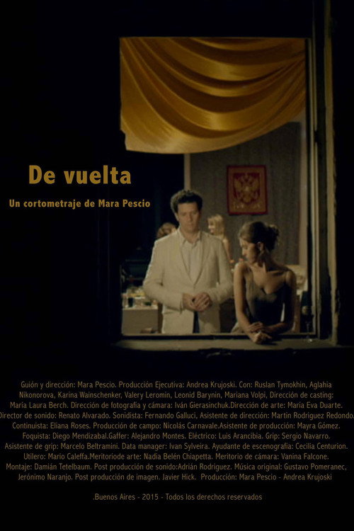 Movie poster for De vuelta (2015)
