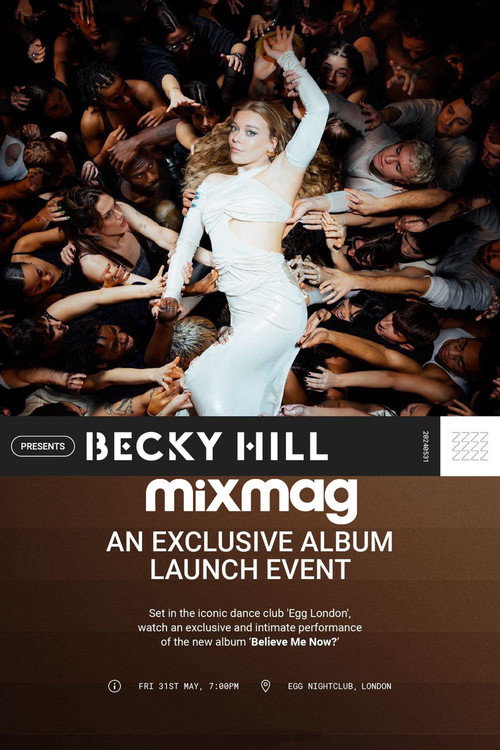 Movie poster for Becky Hill: Believe Me Now? (Album Launch Party - Mixmag) (2024)