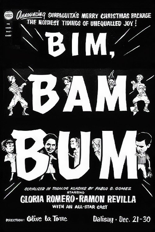 Movie poster for Bim, Bam, Bum (1955)