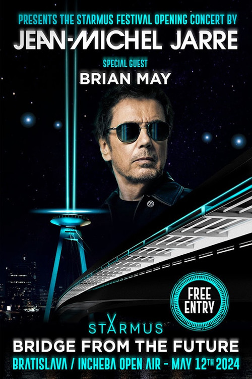 Movie poster for Jean-Michel Jarre - Bridge from the Future (2024)