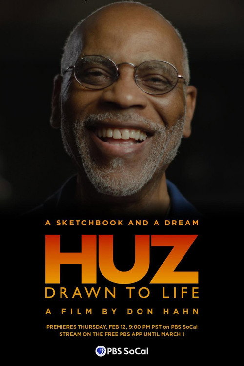 Movie poster for Huz: Drawn to Life (2026)