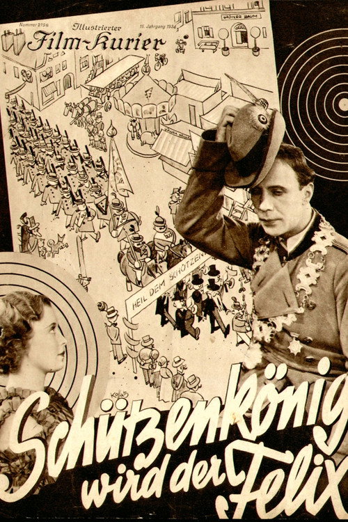 Movie poster for Bashful Felix (1934)