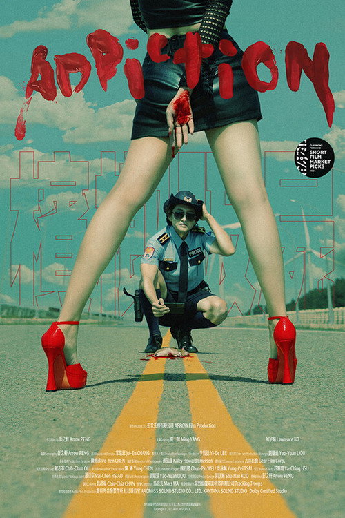 Movie poster for Addiction (2024)
