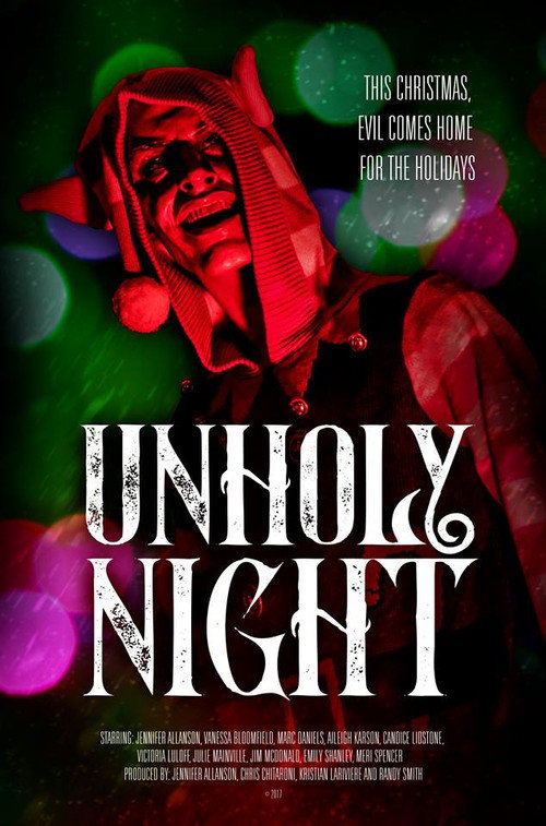 Movie poster for Unholy Night (2019)