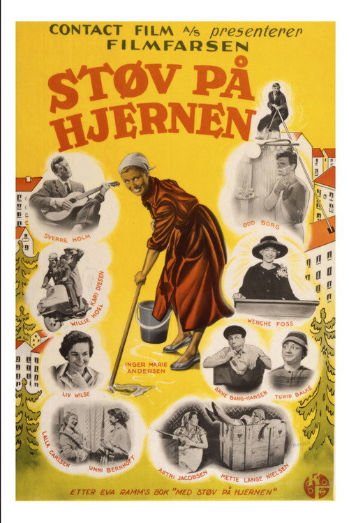 Movie poster for Støv på hjernen (1959)