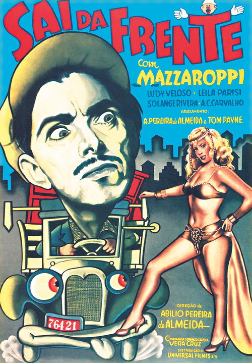 Movie poster for Sai da Frente (1952)