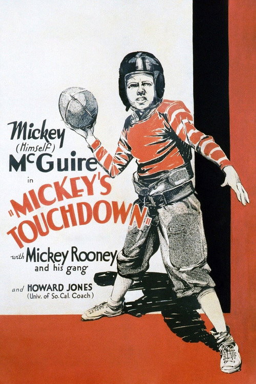 Movie poster for Mickey's Touchdown (1933)