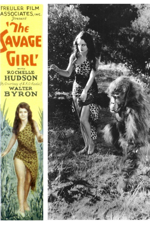 Movie poster for The Savage Girl (1932)
