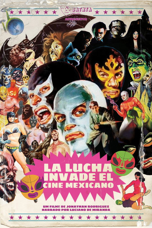 Movie poster for La Lucha Invade el Cine Mexicano (2024)