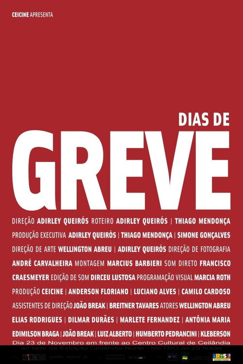 Movie poster for Dias de Greve (2009)