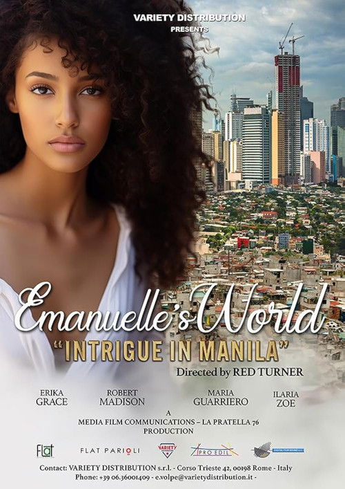 Movie poster for Emanuelle's World Intrigue in Manila (2025)