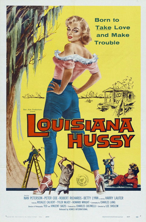Movie poster for The Louisiana Hussy (1959)