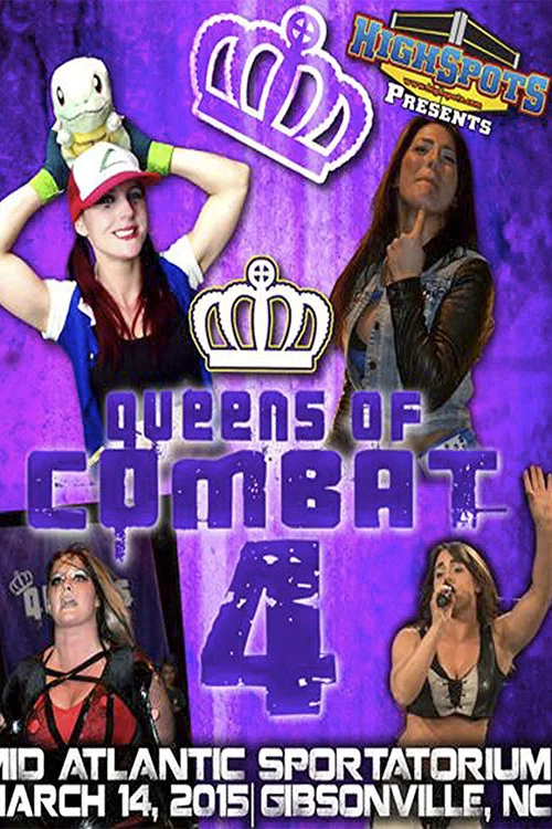 Movie poster for Queens Of Combat  QOC 4 (2015)