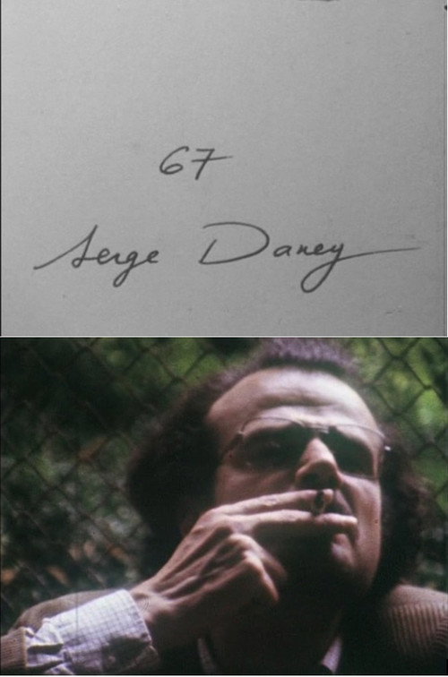 Movie poster for Cinématon N°67 Serge Daney (1980)