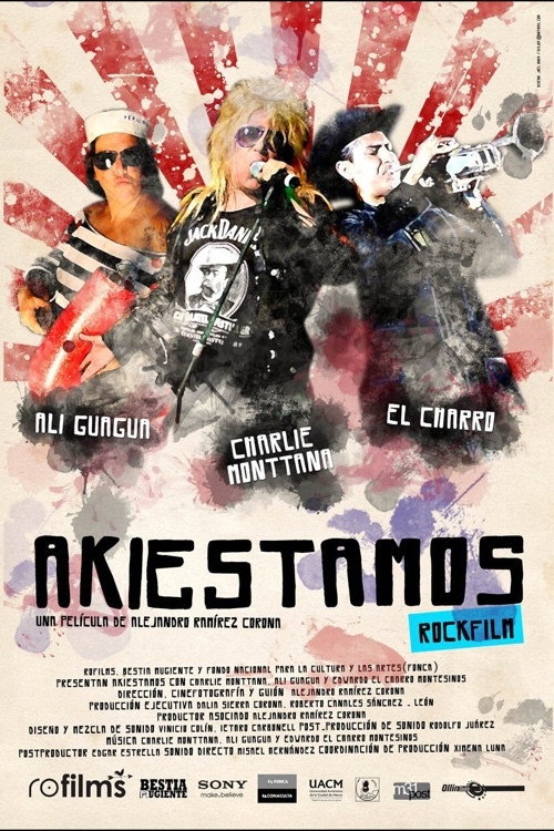 Movie poster for Aki estamos (2012)