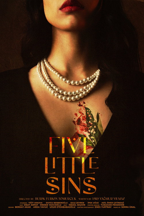 Movie poster for Five Little Sins (2023)