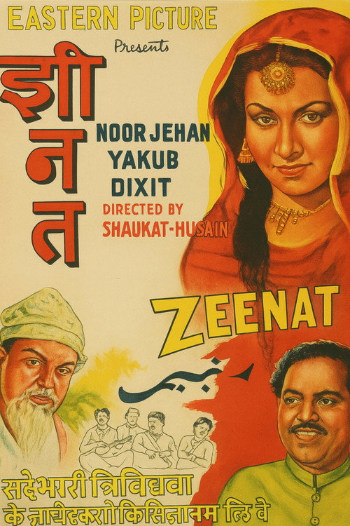 Movie poster for Zeenat (1945)