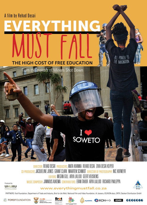 Movie poster for Everything Must Fall (2018)