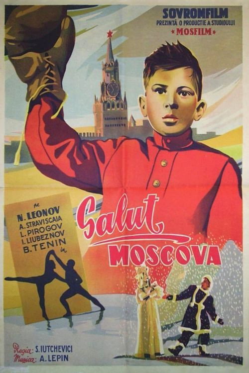 Movie poster for Hello, Moscow! (1945)