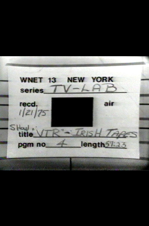 Movie poster for The Irish Tapes (1973)