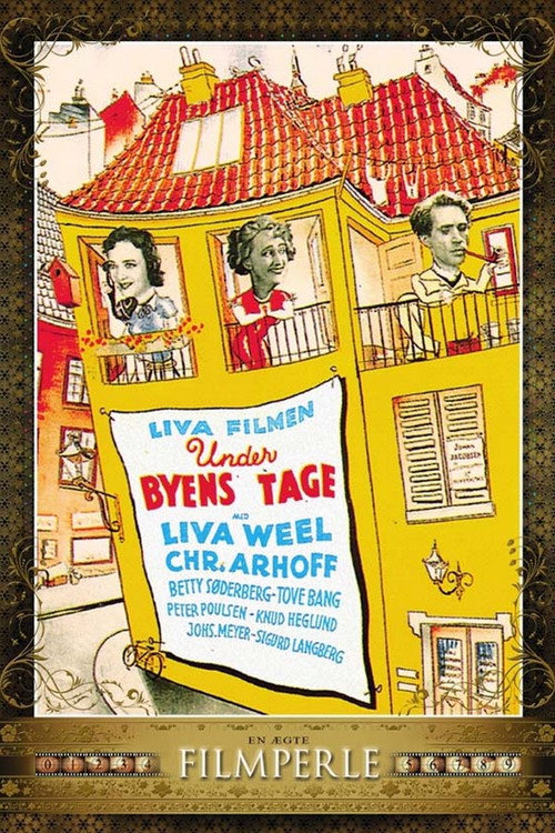 Movie poster for Under byens tage (1938)