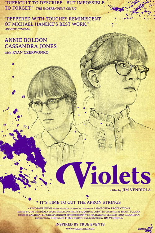 Movie poster for Violets (2015)