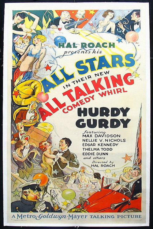 Movie poster for Hurdy Gurdy (1929)