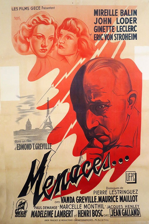 Movie poster for Threats (1940)