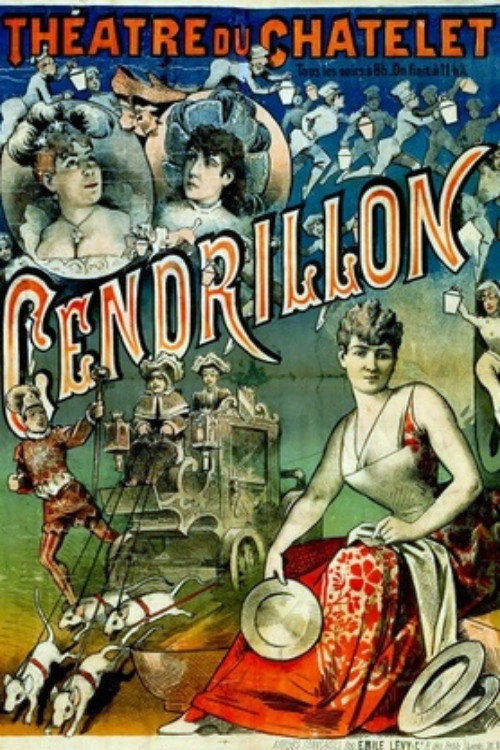 Movie poster for Cinderella or The Glass Slipper (1912)