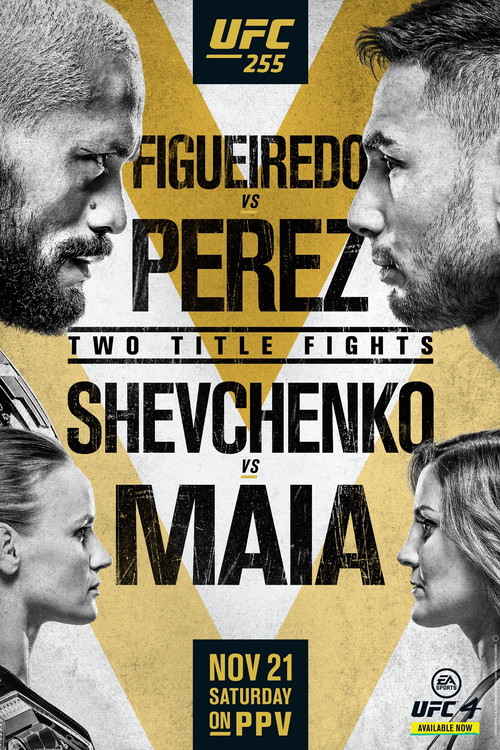 Movie poster for UFC 255: Figueiredo vs. Perez (2020)