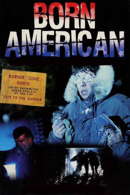 Movie poster for Born American (1986)