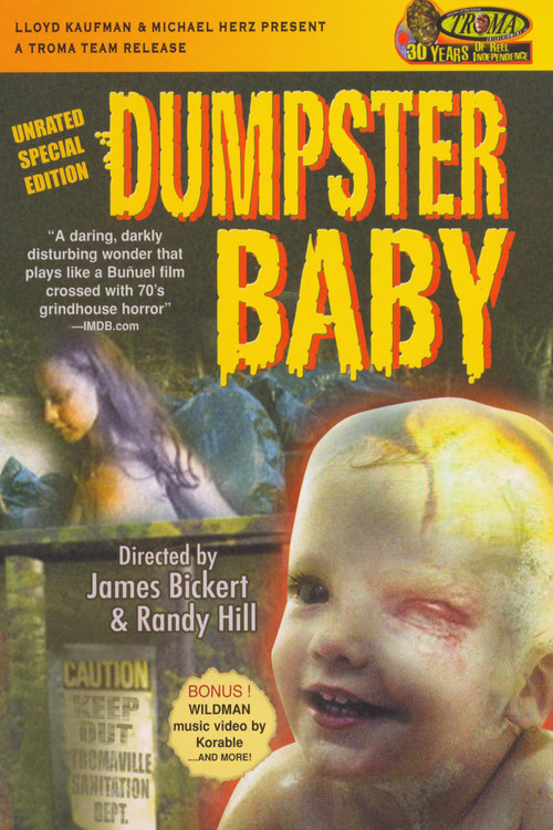 Movie poster for Dumpster Baby (2000)