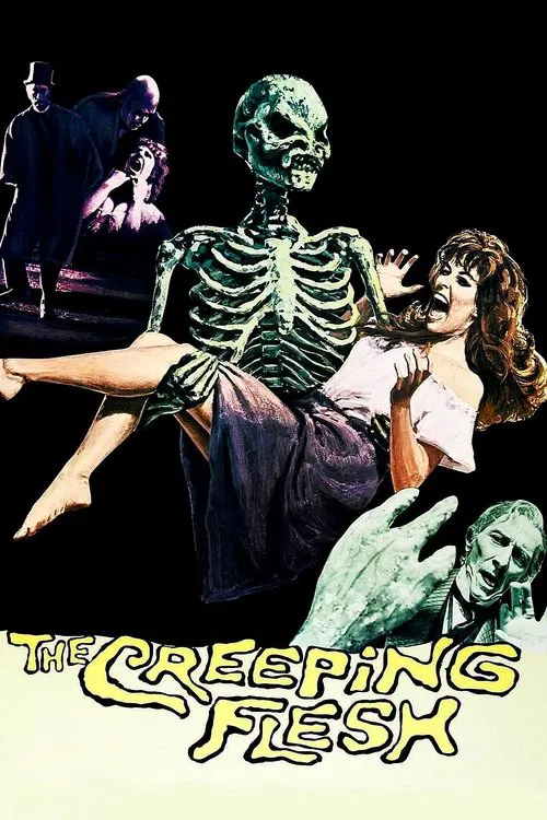 Movie poster for The Creeping Flesh (1973)