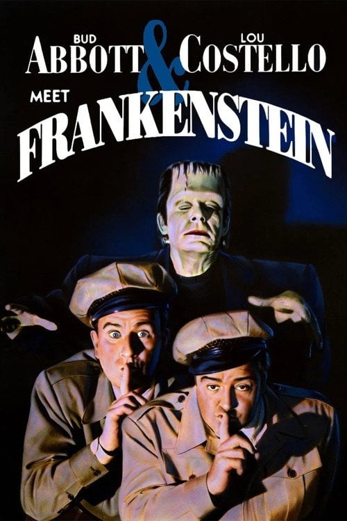 Movie poster for Bud Abbott and Lou Costello Meet Frankenstein (1948)