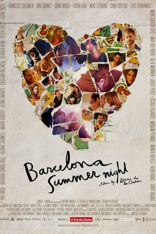 Movie poster for Barcelona Summer Night (2013)
