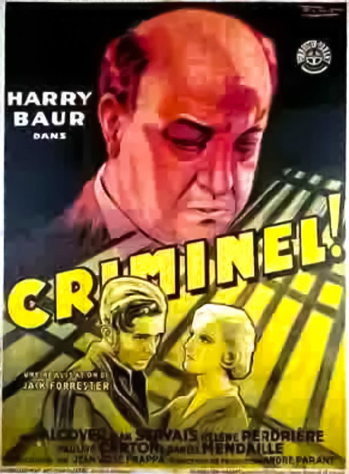 Movie poster for Criminal (1933)