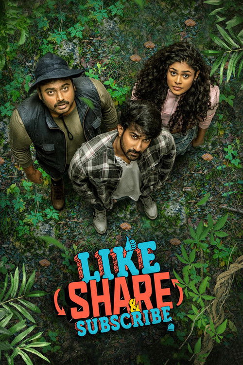 Movie poster for Like Share & Subscribe (2022)