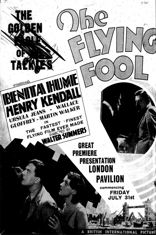 Movie poster for The Flying Fool (1931)