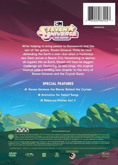 Movie poster for Steven Universe: The Movie: Behind the Curtain (2019)
