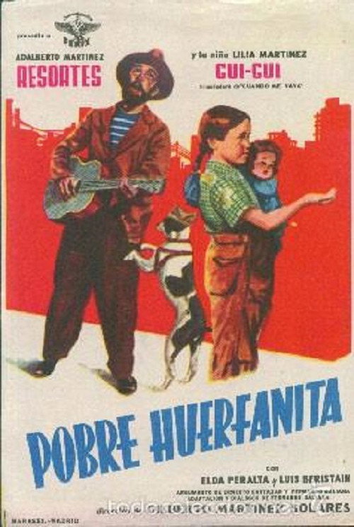 Movie poster for Pobre huerfanita (1955)