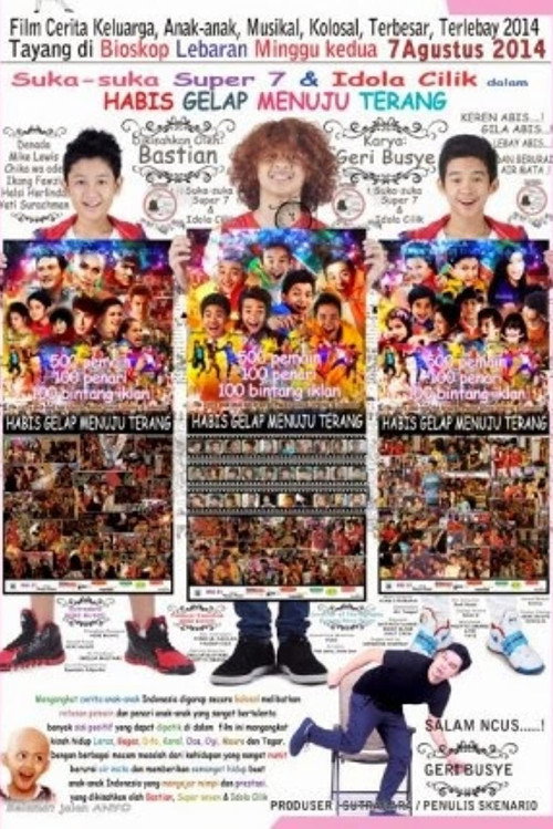 Movie poster for Suka-Suka Super 7: Habis Gelap Menuju Terang (2014)