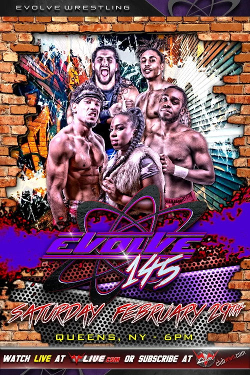 Movie poster for EVOLVE 145 (2020)